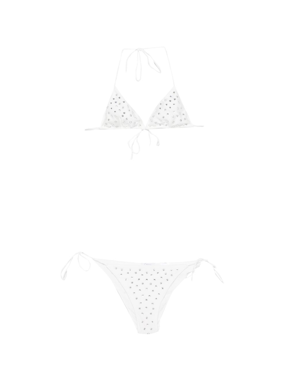Bikini decorato con cristalli in bianco Oséree - donna 