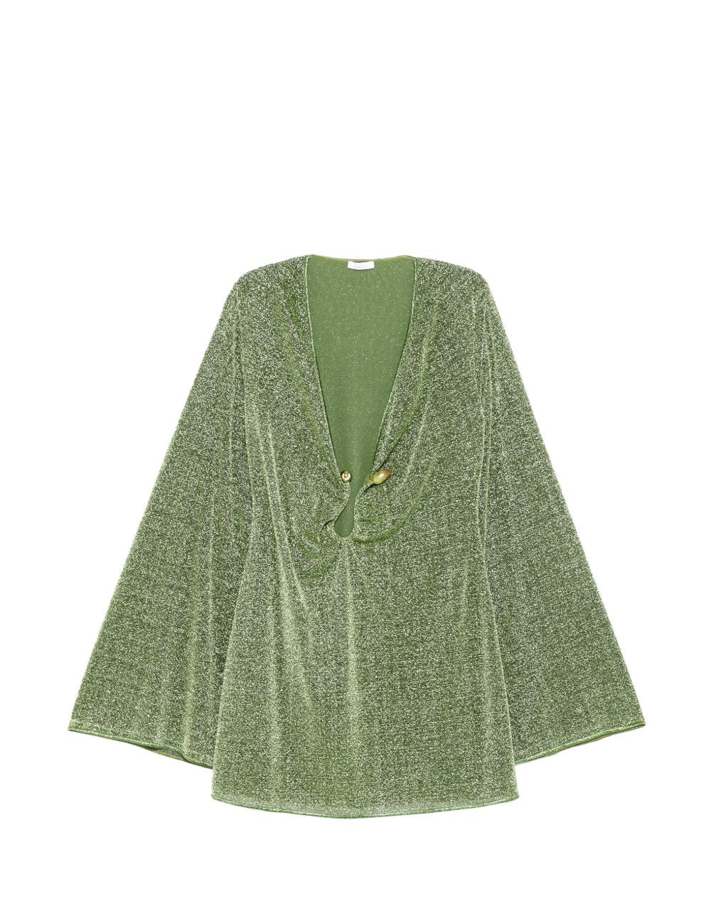 Abito corto con decorazione in verde Oséree - donna 