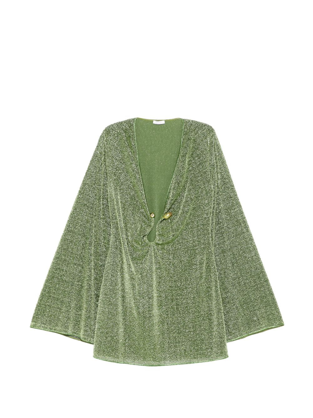 Abito corto con decorazione in verde Oséree - donna 
