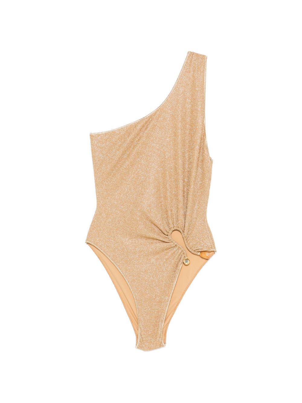 Costume da bagno monospala Lumière in oro Oséree - donna 
