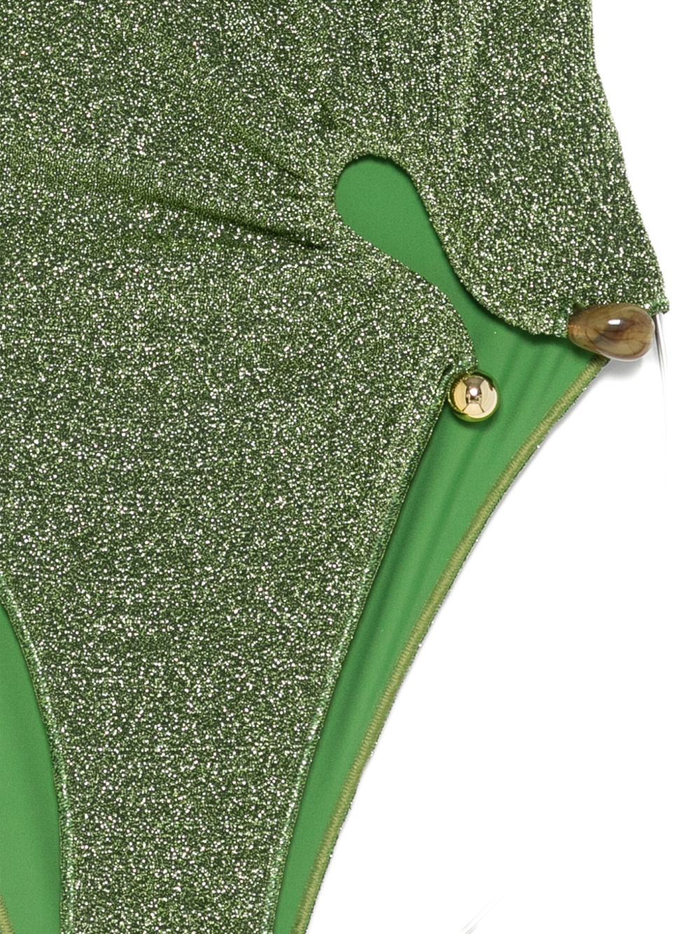 Costume da bagno monospala Lumière in verde Oséree - donna 