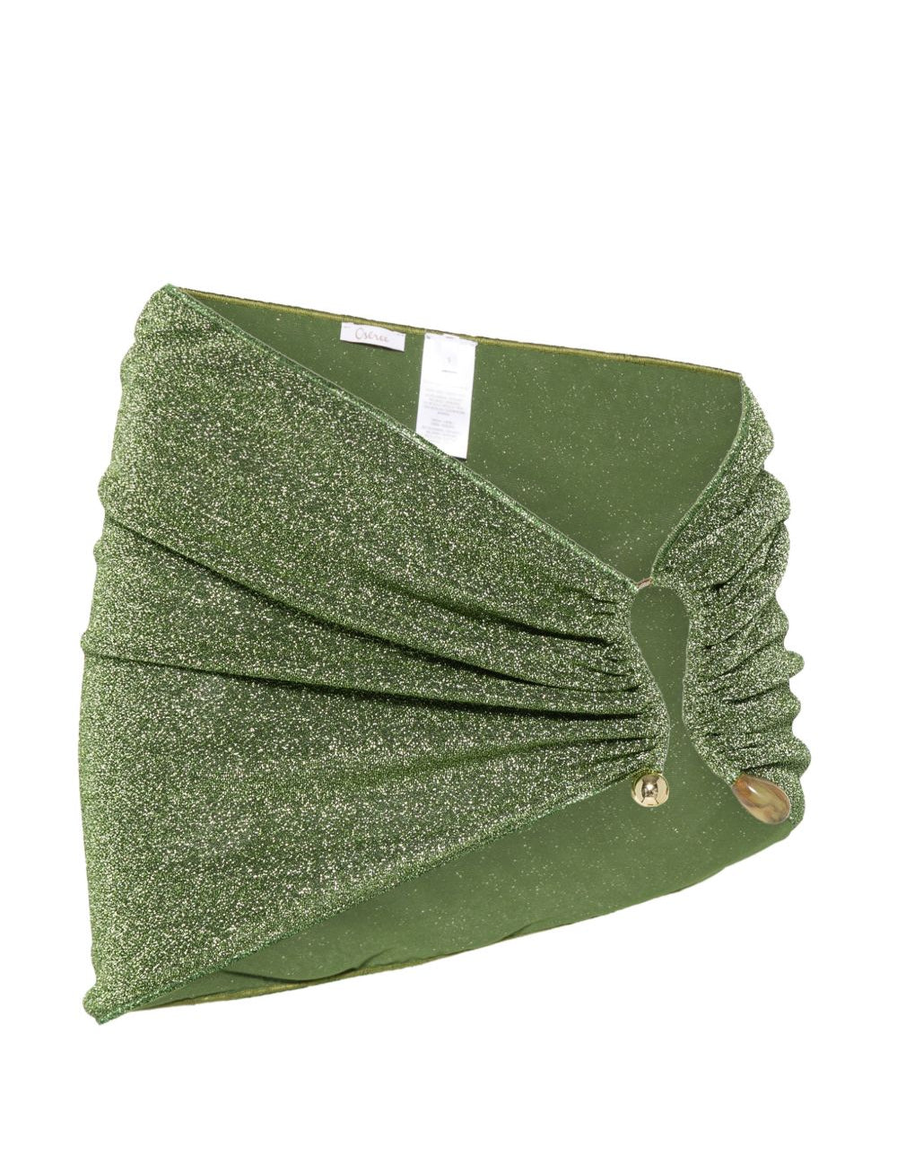 Minigonna lumière con dettagli applicati in verde Oséree - donna 