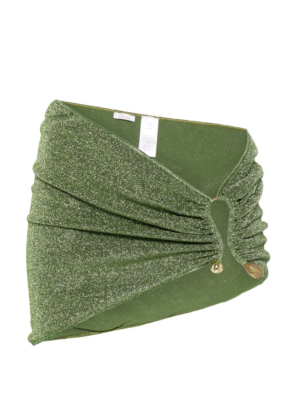 Minigonna lumière con dettagli applicati in verde Oséree - donna 