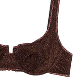 Bikini Lumiere in marrone 