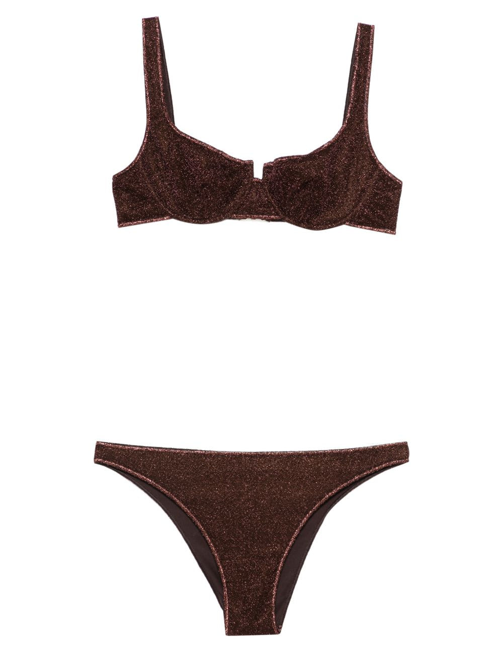 Bikini Lumiere in marrone 
