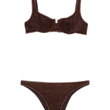 Bikini Lumiere in marrone 