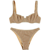 Set Bikini Lumière in oro Oséree - donna 