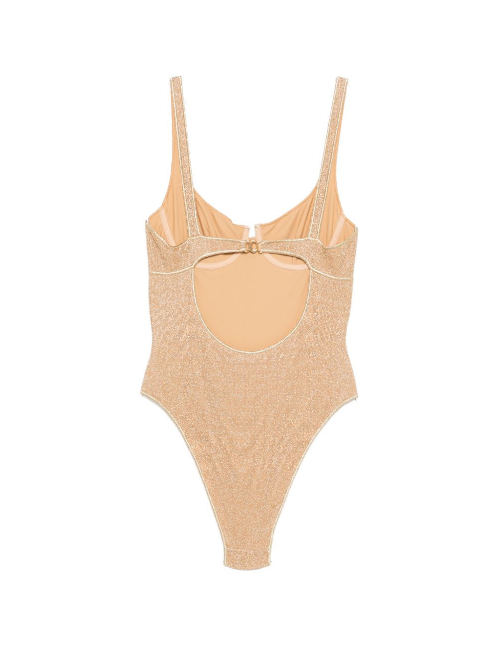 Costume da bagno con dettagli ritagliati in oro Oséree - donna 