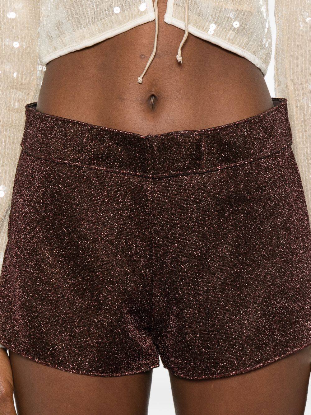 Shorts Lumière in marrone Oséree - donna 