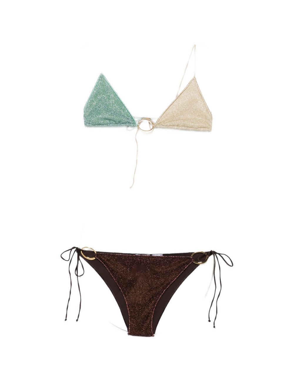 Bikini con dettaglio ad anello in multicolore Oséree - donna 