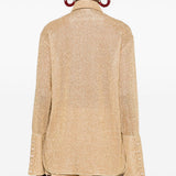 Camicia lamé in oro Oséree - donna 