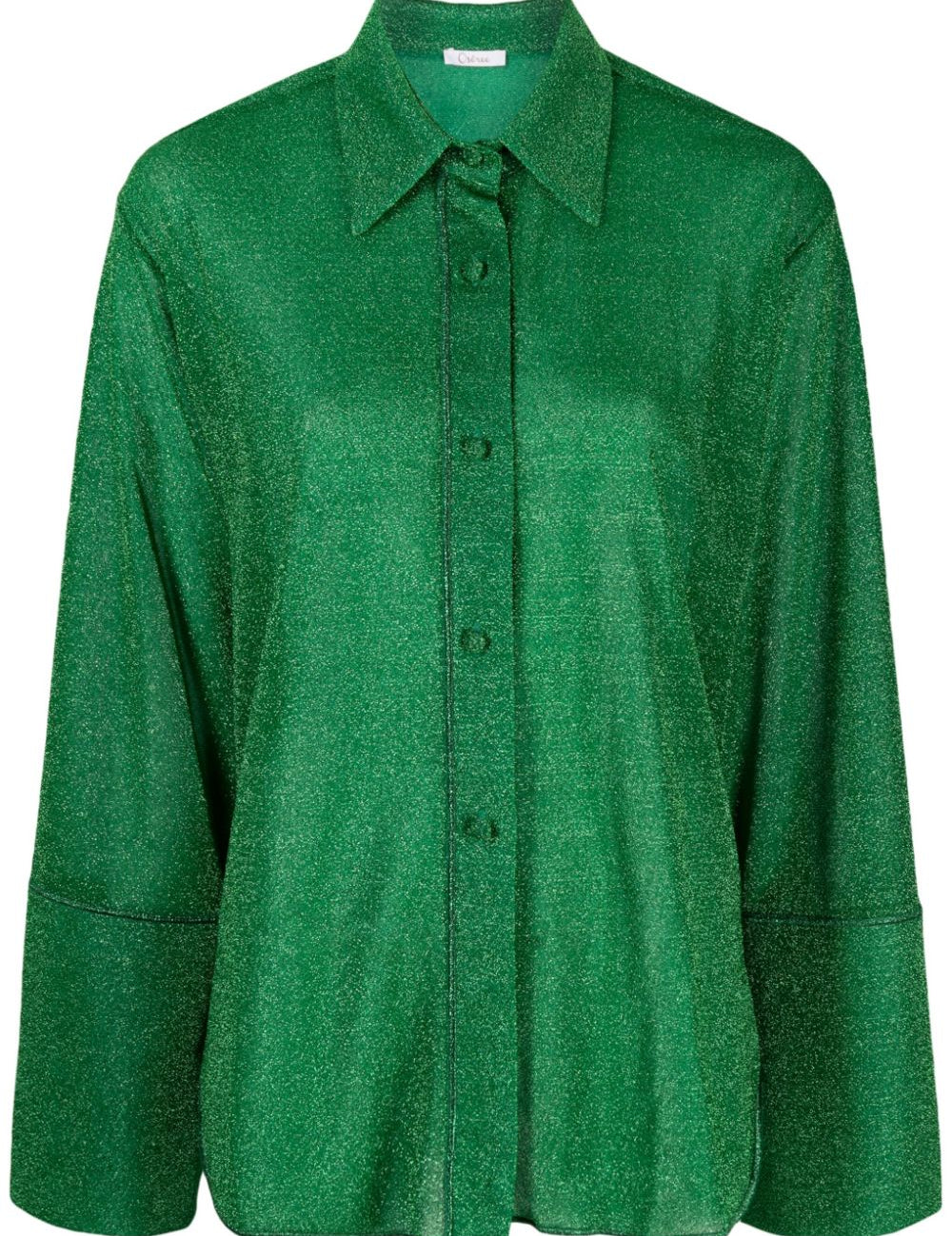 Camicia a maniche lunghe in lurex multicolore Oséree - donna 