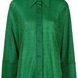 Camicia a maniche lunghe in lurex multicolore Oséree - donna 
