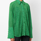 Camicia a maniche lunghe in lurex multicolore Oséree - donna 