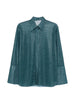 Lumiere shirt with lurex in blue Oséree - women