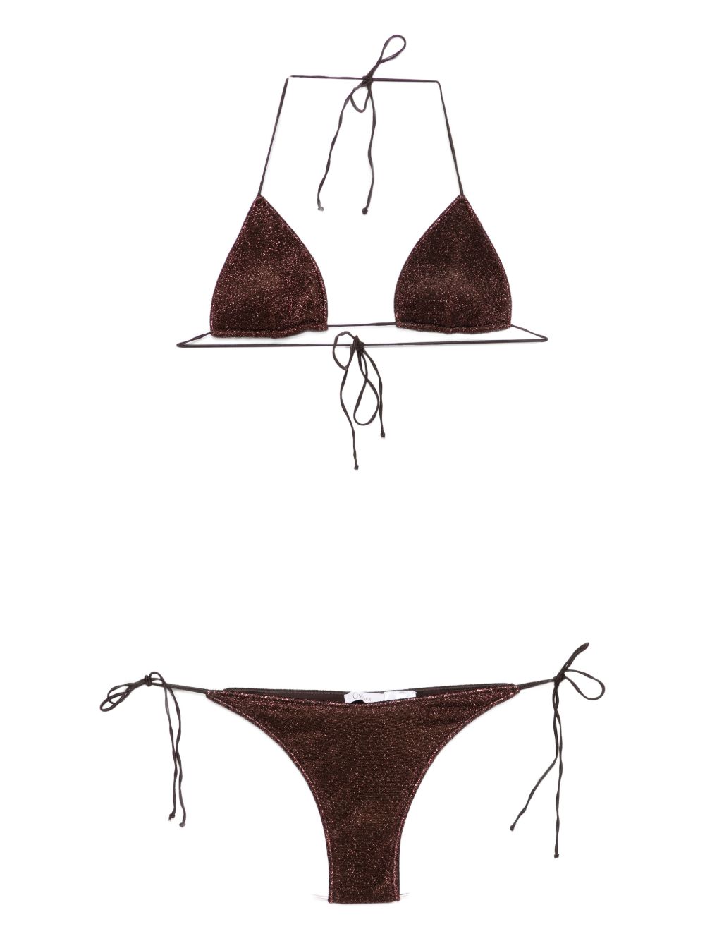 Costume da bagno a triangolo in marrone Oséree - donna 