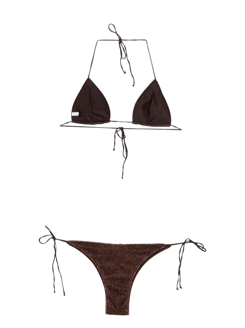 Costume da bagno a triangolo in marrone Oséree - donna 