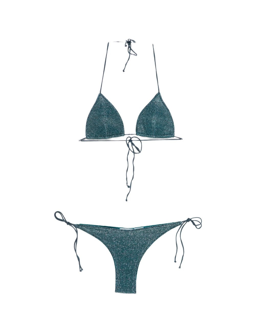 Bikini lumiere 80s  in blu Oséree - donna 
