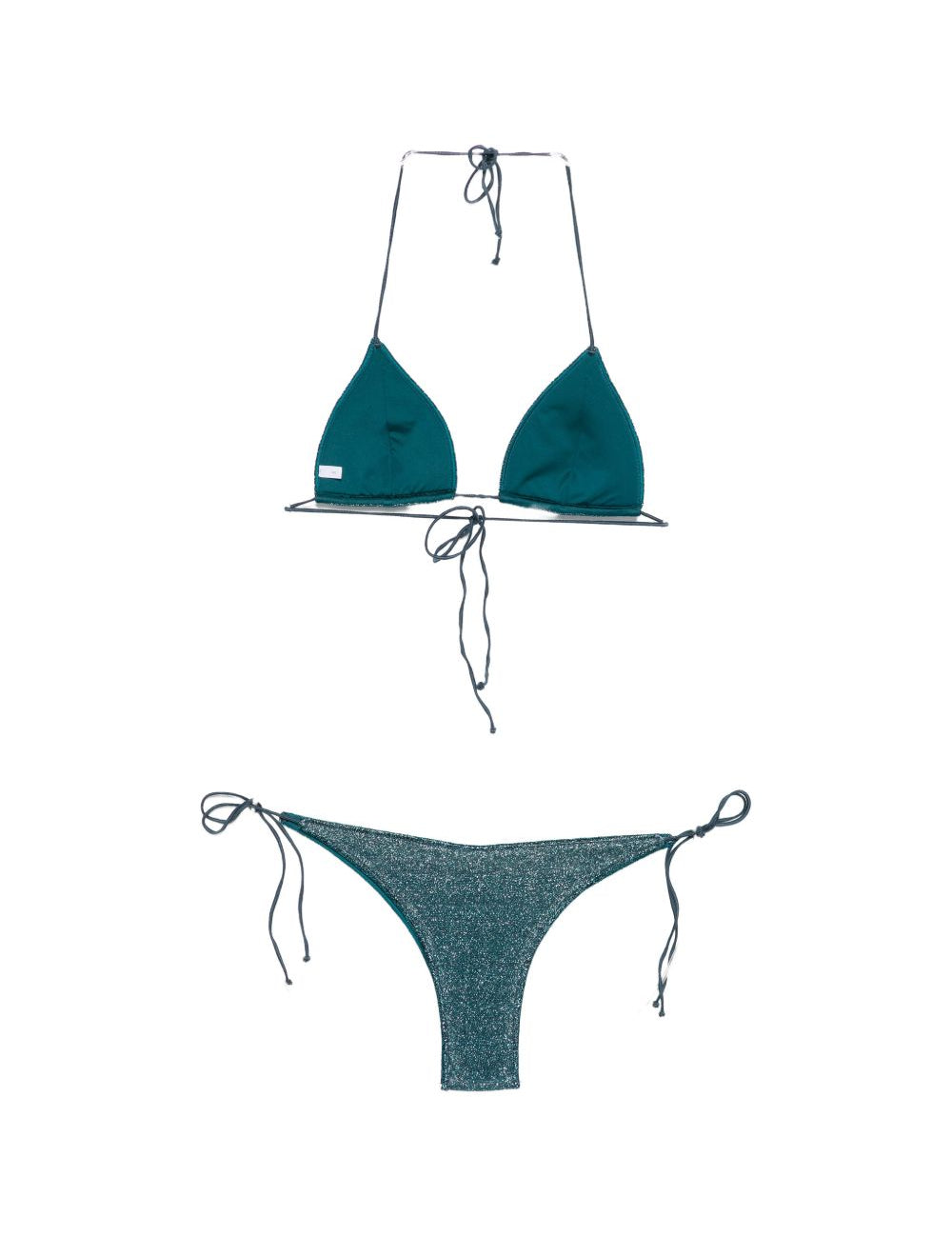 Bikini lumiere 80s  in blu Oséree - donna 