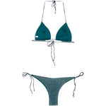 Bikini lumiere 80s  in blu Oséree - donna 