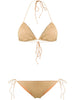 Oséree Lumière Gold Two-Piece Bikini - women