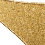 Bikini due pezzi Lumière in oro Oséree - donna 