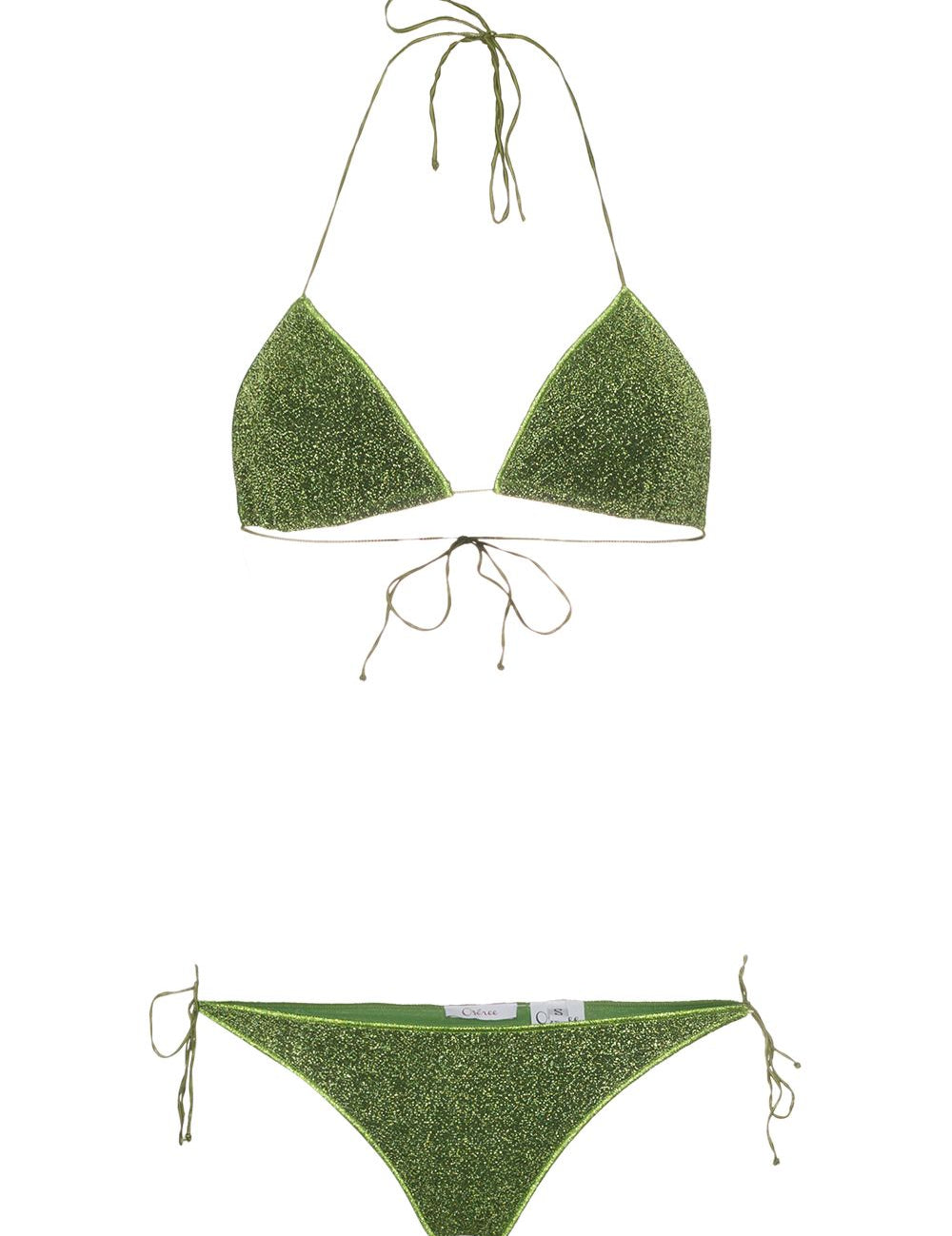 Bikini due pezzi Lumière in verde Oséree - donna 