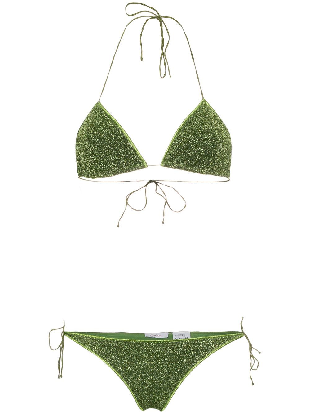 Bikini due pezzi Lumière in verde Oséree - donna 