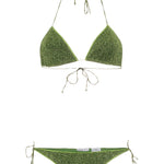 Bikini due pezzi Lumière in verde Oséree - donna 