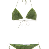 Bikini due pezzi Lumière in verde Oséree - donna 