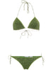 Bikini due pezzi Lumière in verde Oséree - donna