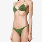 Bikini due pezzi Lumière in verde Oséree - donna 