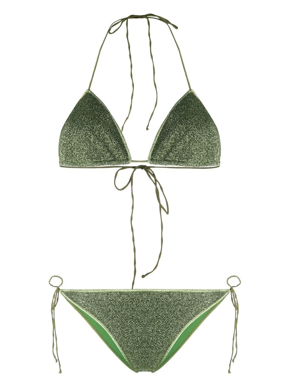 Bikini due pezzi Lumière in verde Oséree - donna 