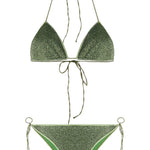Bikini due pezzi Lumière in verde Oséree - donna 