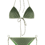 Bikini due pezzi Lumière in verde Oséree - donna 