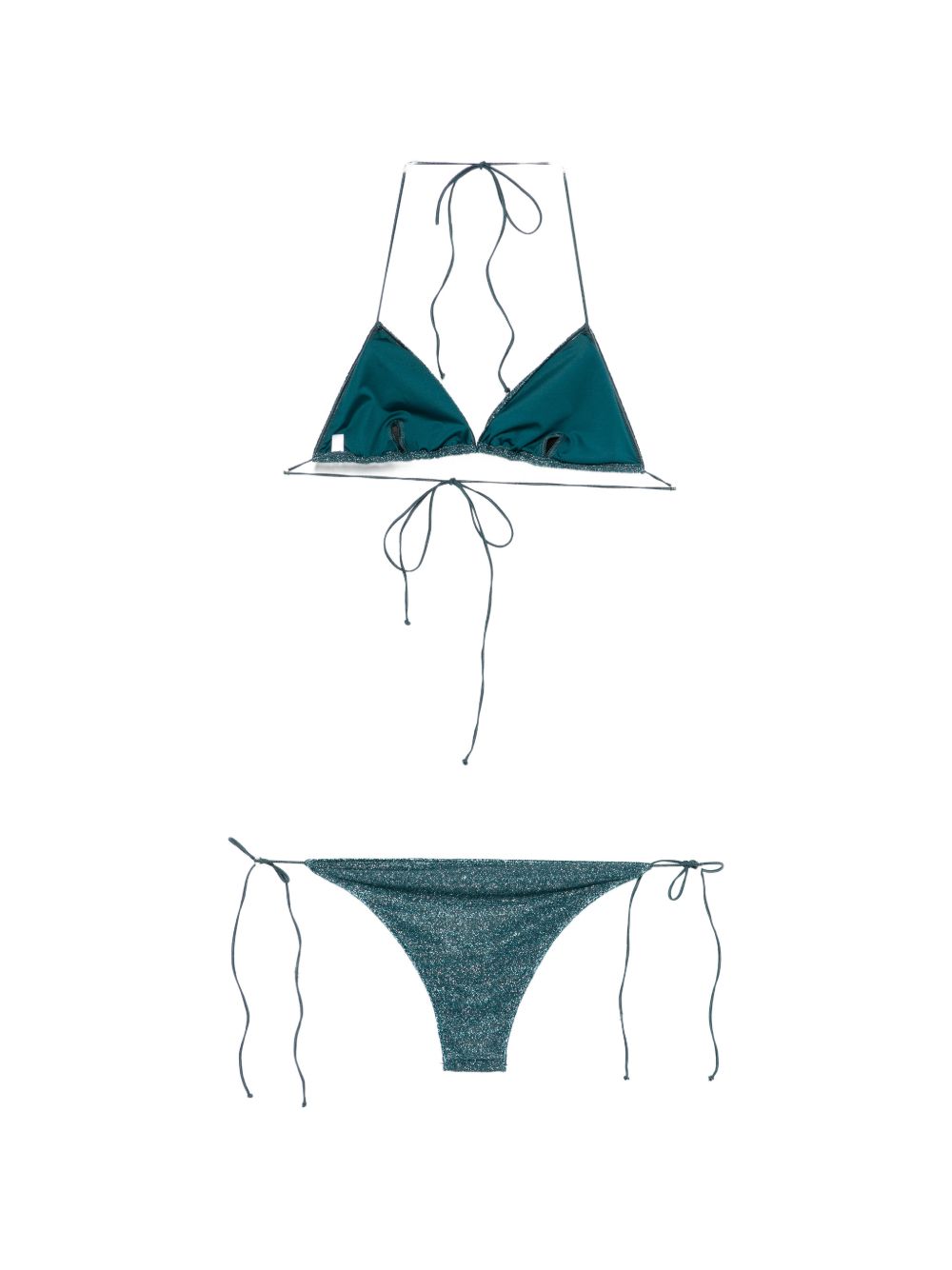 Bikini a triangolo in blu Oséree - donna 