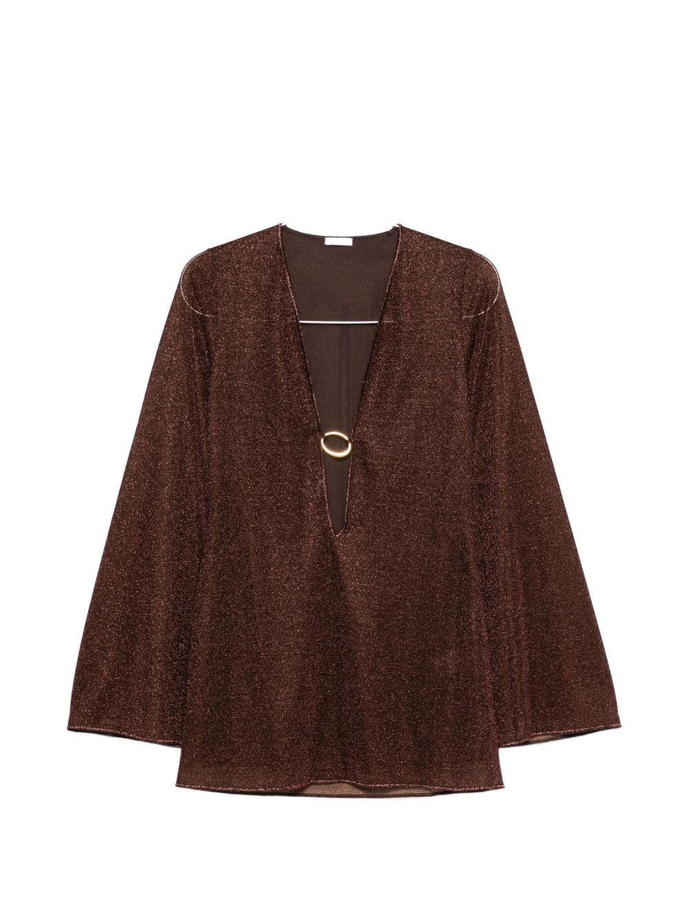 Abito a caftano lumiere in marrone Oséree - donna 