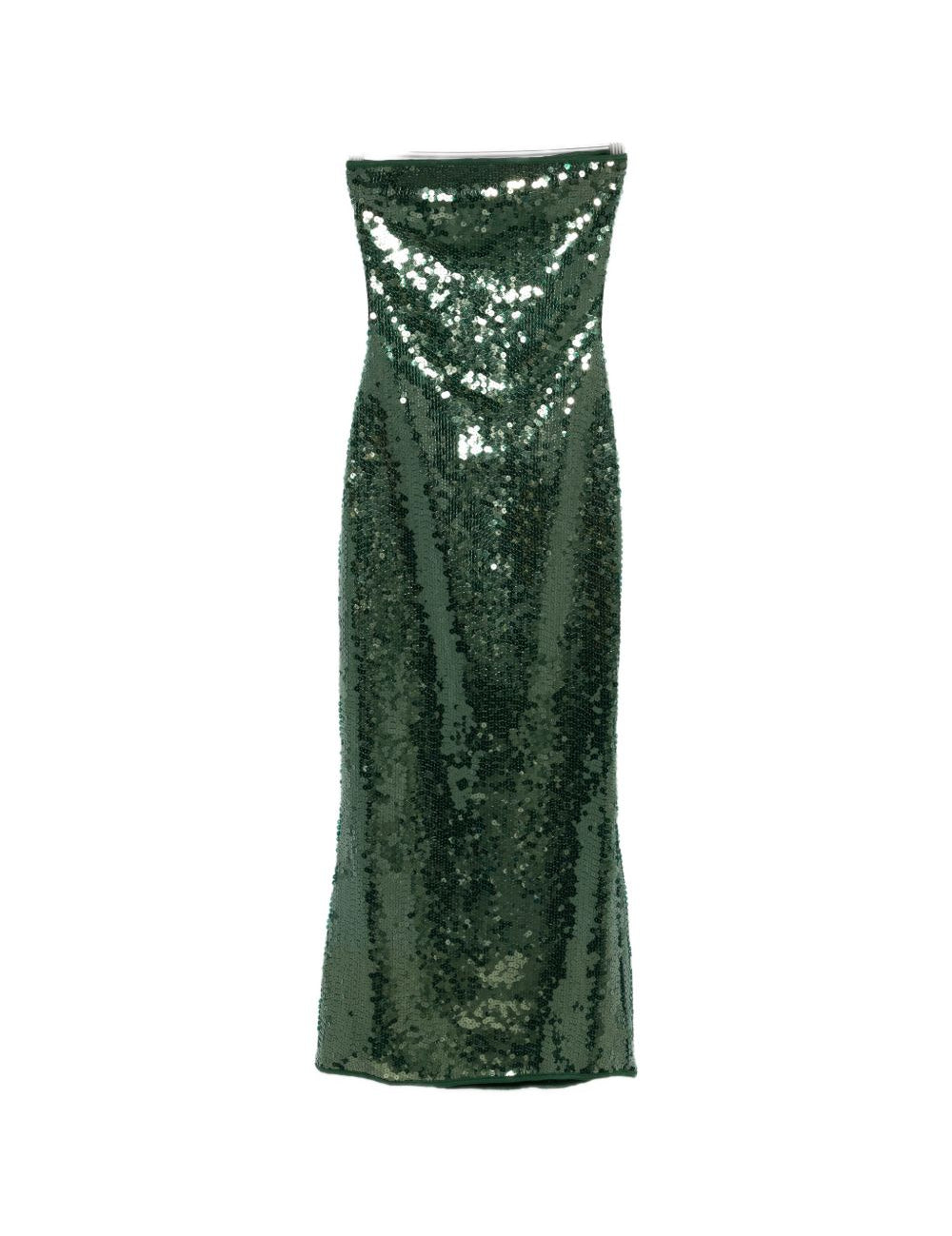 Abito di paillettes in verde Oséree - donna 