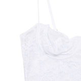 Costume intero bridal in bianco Oséree - donna 
