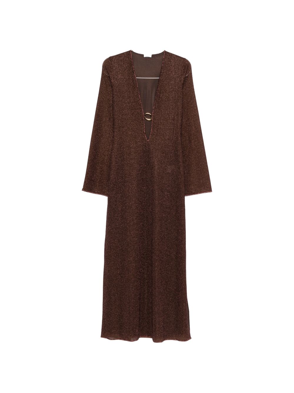 Abito a caftano lumiere in marrone Oséree - donna 