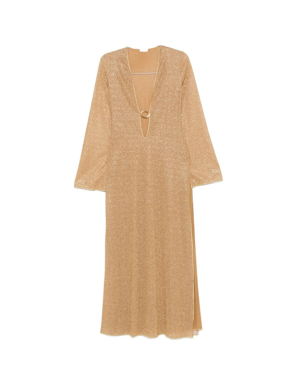Abito Lungo Lumière  in oro Oséree - donna 