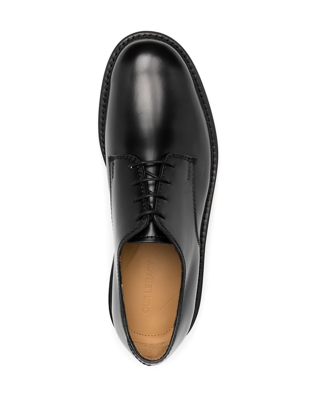 Derby uniform parade in nero Our legacy - uomo 