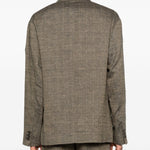 Blazer doppio petto halt in marrone Our legacy - uomo 