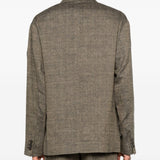 Blazer doppio petto halt in marrone Our legacy - uomo 