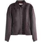 GIACCA CON ZIP MINI in marrone scuro Our Legacy - UOMO 