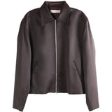 GIACCA CON ZIP MINI in marrone scuro Our Legacy - UOMO 