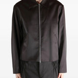 GIACCA CON ZIP MINI in marrone scuro Our Legacy - UOMO 