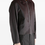 GIACCA CON ZIP MINI in marrone scuro Our Legacy - UOMO 