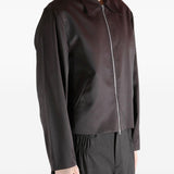 GIACCA CON ZIP MINI in marrone scuro Our Legacy - UOMO 