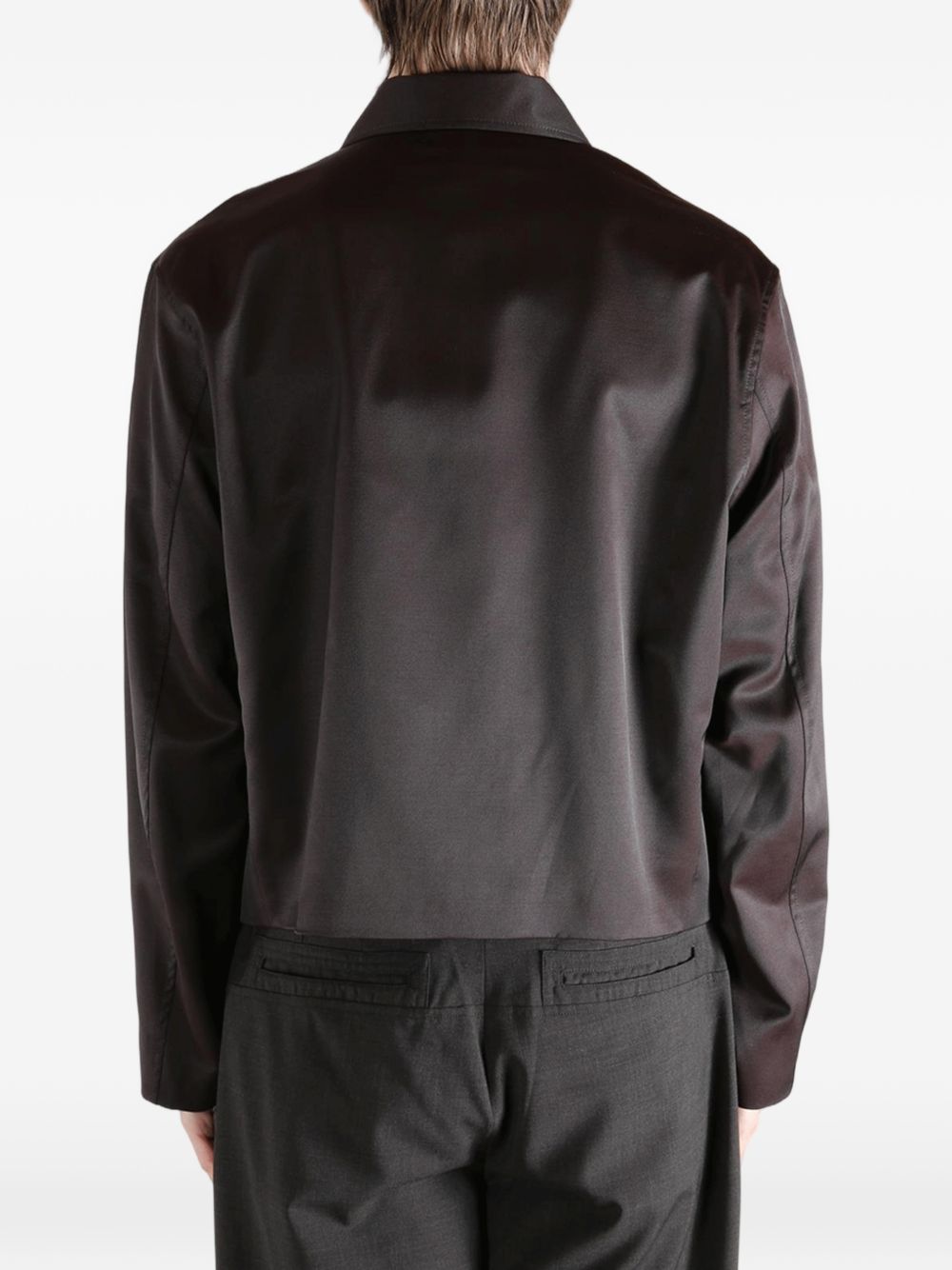 GIACCA CON ZIP MINI in marrone scuro Our Legacy - UOMO 
